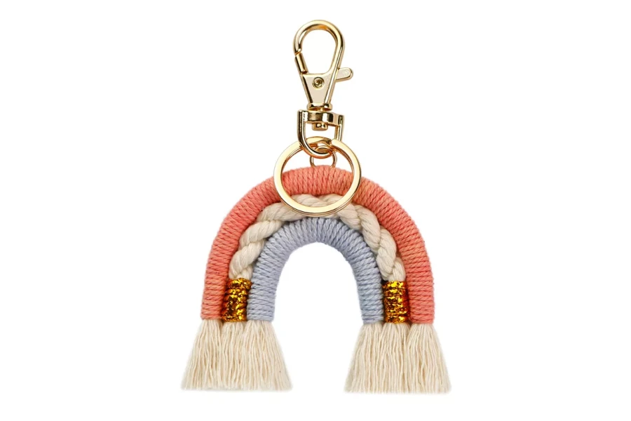 Colorful Heart Bag Charm