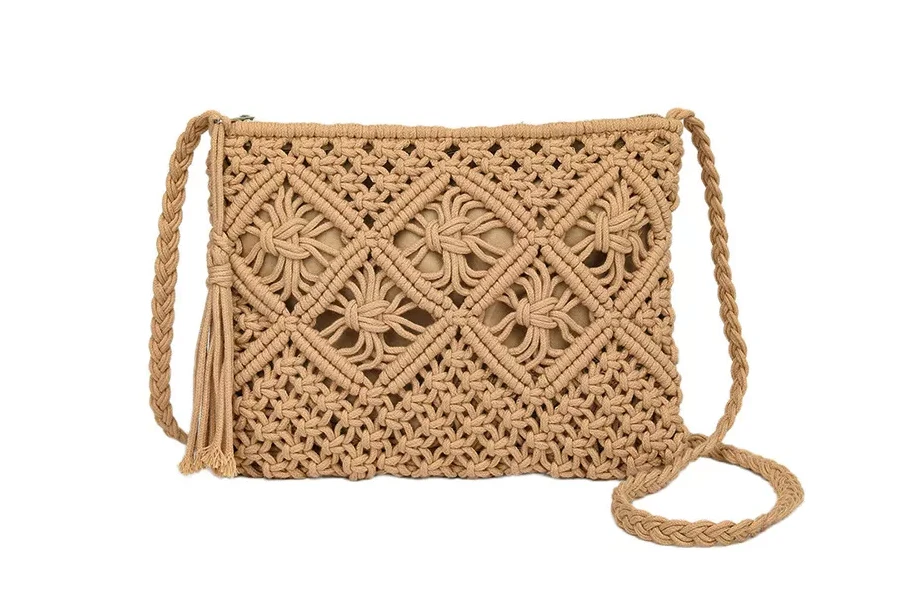 Casual Straw Shoulder Tote