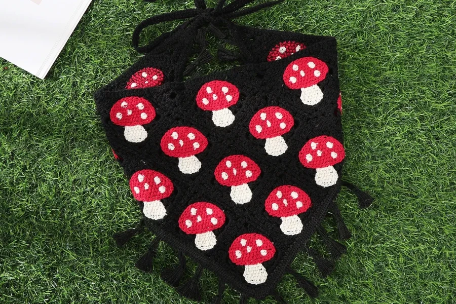 Cute Mushroom Knit Hairband